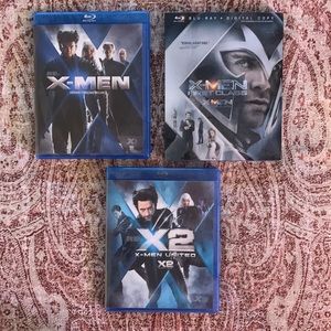 X-Men Lot of 3 Blu-ray Discs